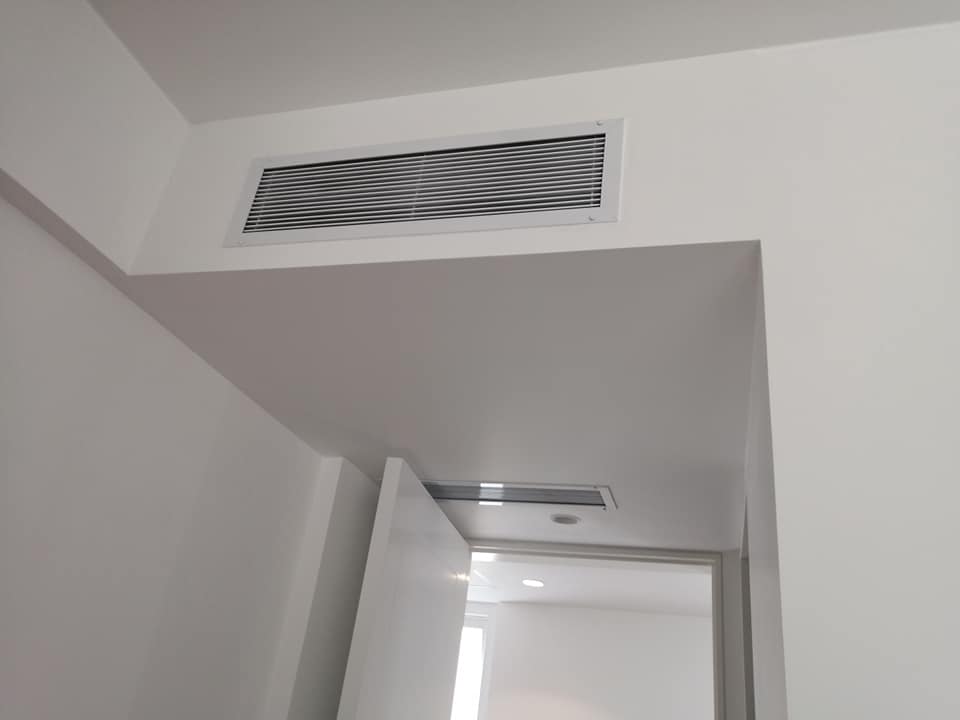 Vista externa de instalación en Edificio Los Cipreses